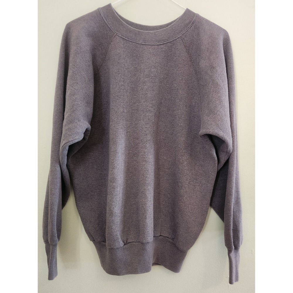 Vintage 80s/90s Pannill Gray Sweatshirt Made In‎ USA Size Large